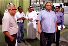 KFUPM Professors visit TIEPCO, Arab Steel & Power Plant  