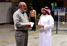 KFUPM Professors visit TIEPCO, Arab Steel & Power Plant  